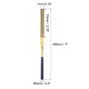 sourcing map Diamond Needle Files, 5mm x 180mm Titanium Coated