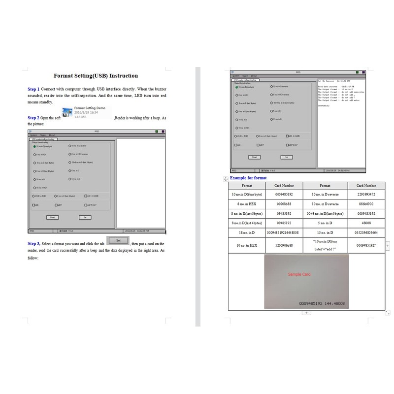 Socobeta SD Card Reader HF RFID Card Hub Adapter Read