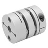 Double Diaphragm Coupling Coupler U Shaped Clamp Tight for Motor