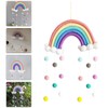 ORFOFE Hanging Rainbow Cloud Raindrops Decor for Bedroom Wall Pendant