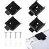 Lihopefe Universal Replacement for Roller Shade Metal Mounting Brackets Roller