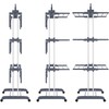 HOMIDEC Clothes Drying Rack, Oversized 4-Tier(67.7" High) Foldable Stainless Steel