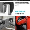 DURATECH 36-inch Heavy Duty Aluminum Straight Pipe Wrench, Adjustable Plumbing