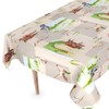 Oilcloth Tablecloth Washable Garden Tablecloth Oilcloth Square Round Oval 100