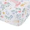 Catherine Lansfield Fairytale Unicorn Double Fitted Sheet White