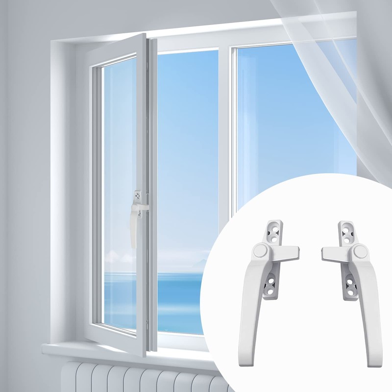 zalati Universal Right Left Hand Window Handle Aluminum Alloy Window