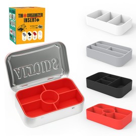 Wzporzst Organizer Inserts Compatible with Altoids 1.76oz Mint Tins for Personal Storage (Random Color)
