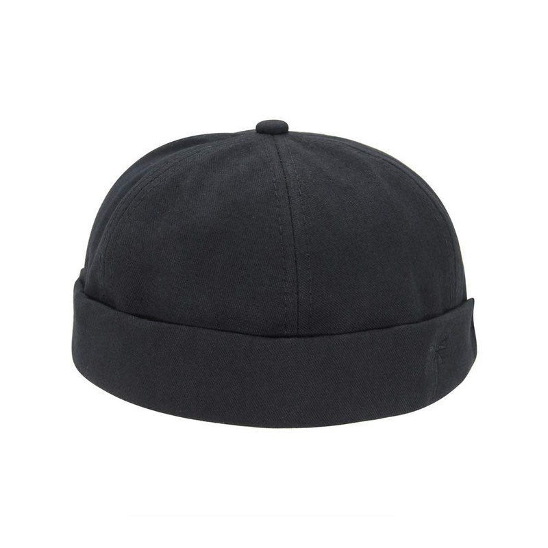 Jerague - Gorros sin bordes, ajustable, hebilla de piel, informal,