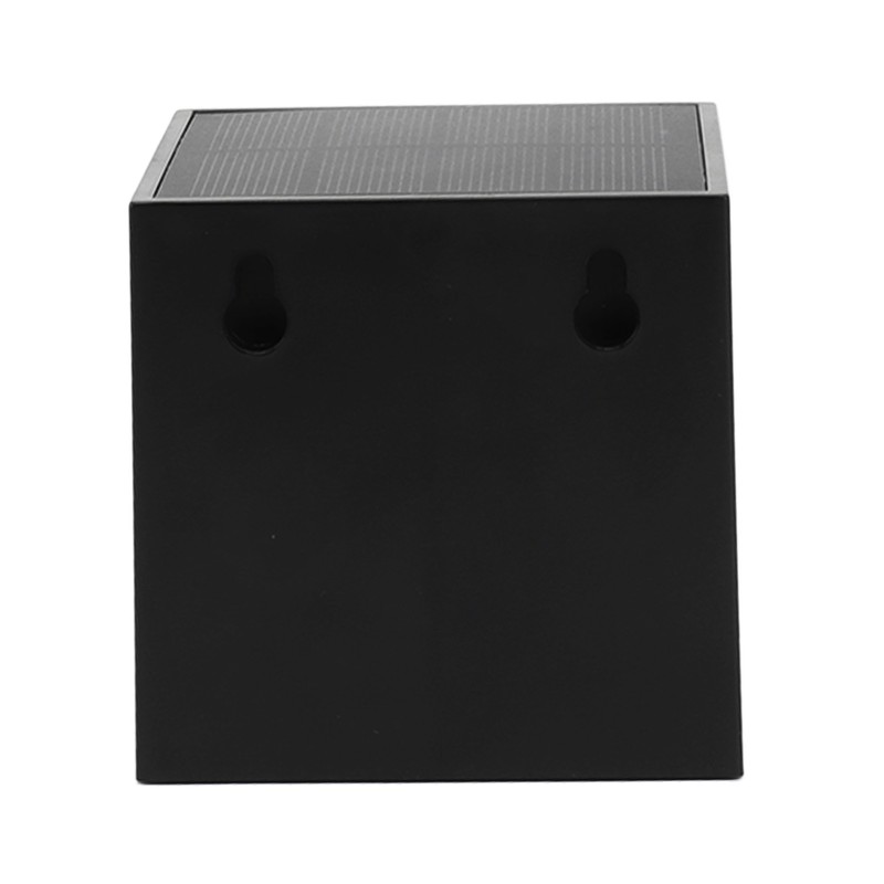 Solar Square Wall Light Wiring Free Intelligent Light Control Fence