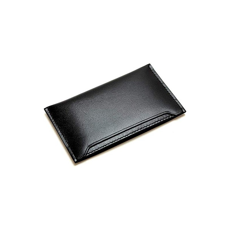 Men's Company Ultra Thin Business Card Holder, Imperfected Black