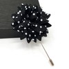 Assorted Fashion Men's Lapel Flowers Handmade Boutonniere Stick Pin Wedding