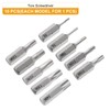 sourcing map 10pcs T5-T40H Torx Screwdriver Bit 1/4" Hex Shank
