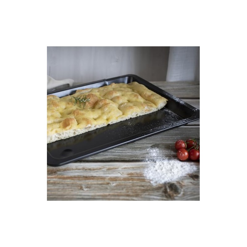 Barazzoni, Carbon Steel Non-Stick Extendable Baking Tin Made in Italy