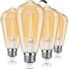 Dimmable LED Edison Light Bulbs 100W Incandescent Equivalent, Vintage Light