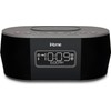iHome Alarm Clock for Bedroom w/ Wireless Charger, Bluetooth Speaker,