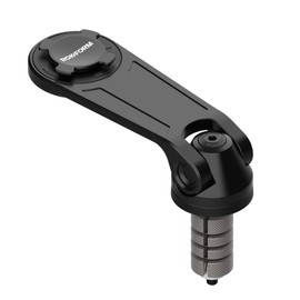 Rokform - Soporte para teléfono de vástago de Motocicleta Serie Pro, se Adapta a la mayoría de vástagos centrales de Bicicleta Deportiva de 12 a 24 mm, asegura el teléfono a través de Soporte de