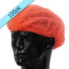100 x simply direct Red Disposable Hair Net/Mob Caps in