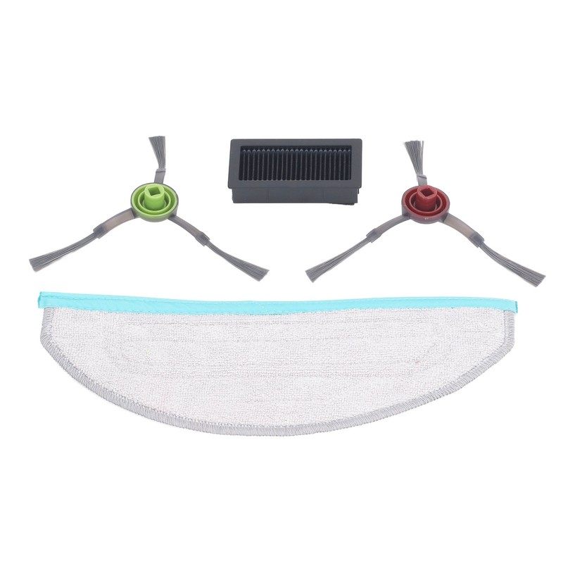 Vacuum Cleaner Side Brush Filter Mop Cloth Set for Yeedi