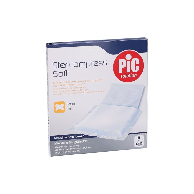Pic Stericompress Soft Gauze Tablets Sterile 10 x 10 cm
