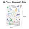 Cerioll Set of 30 Disposable Bibs for Baby Bibs, Disposable