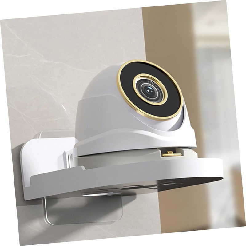 LABRIMP Camera Bracket Wall Mount No Drill Shelf Webcam Stand