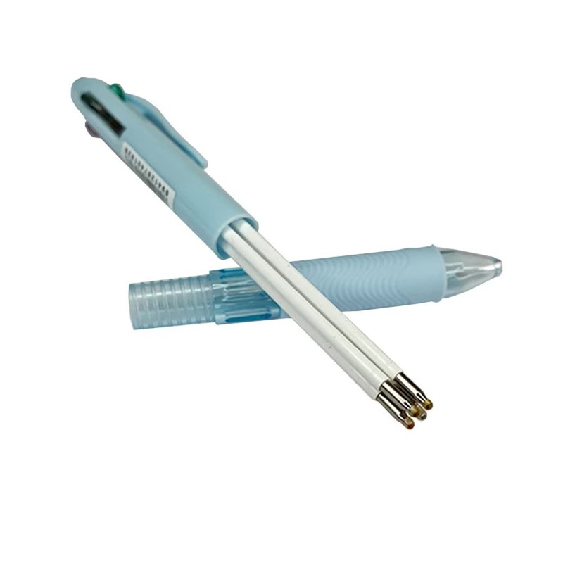 4 In 1 Multicolor Ballpoint Pens Creative Colorful Retractable Multifunction