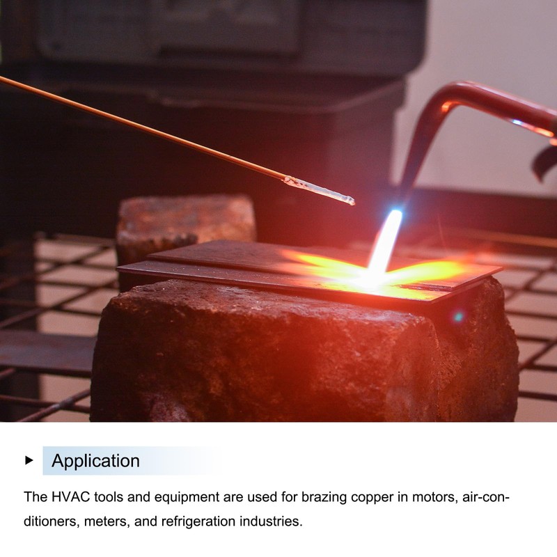 Sourcing Map 35Pcs Copper Brazing Rods, Phosphor Copper (L201), 1mm
