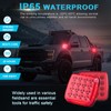 Markstor Wireless LED Road Flares for Emergency,Rechargeable Safety Flashing Lights