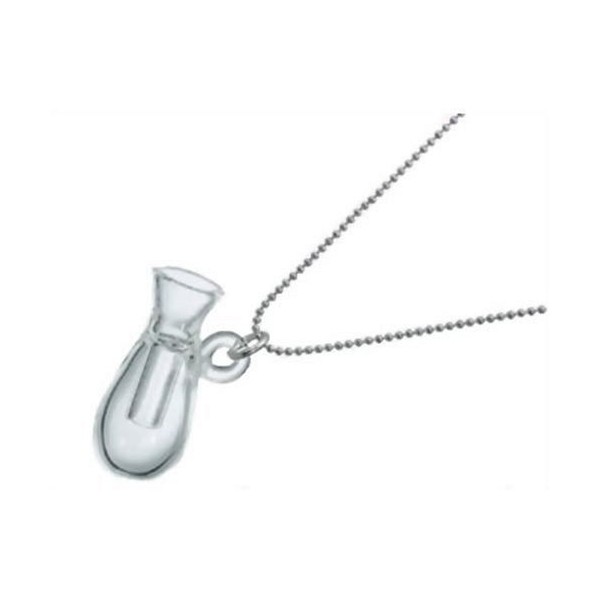 hario Glass Necklace "Aroma of droplets," Aquarius AP – m-1aq