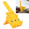 38Pcs/Set Woodworking Straight Drill Hole Locator Carpentry Drilling Guide Hand