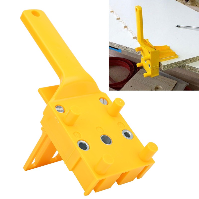 38Pcs/Set Woodworking Straight Drill Hole Locator Carpentry Drilling Guide Hand