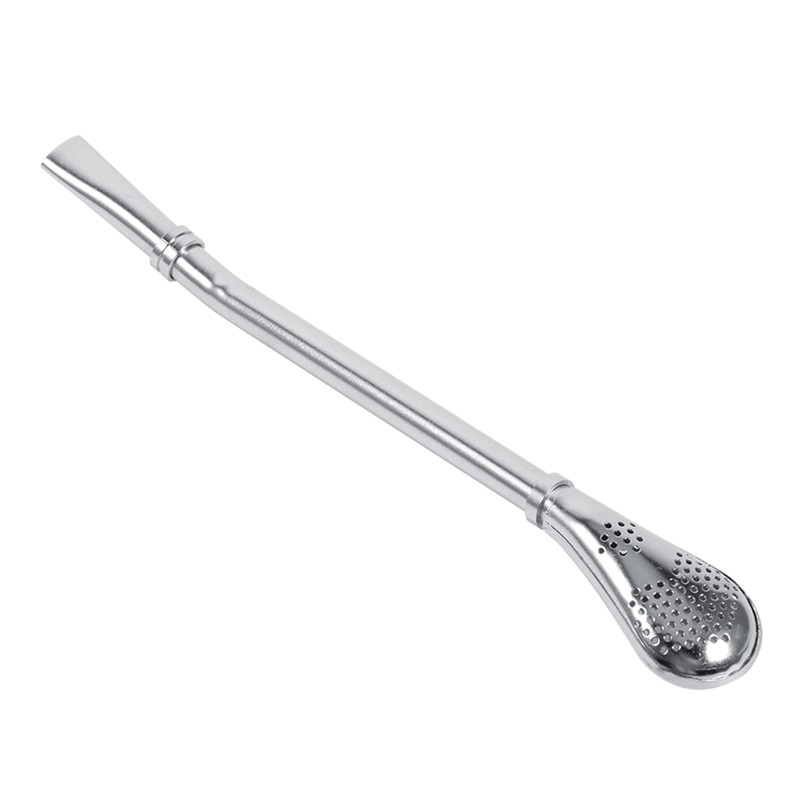 Mate Tea Bombilla Stainless Steel Mate Gourd Bombilla Straw Spoon