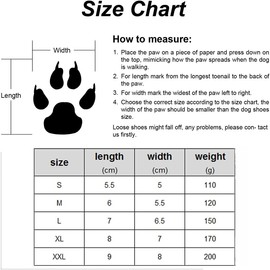 NeuWee Dog Shoes, Waterproof Dog Boots for Injured Paws, Set of 4 Waterproof Dog Boots with Adjustable Reflective Straps and Anti Slip Sole for Small Medium Large Dogs (Blue, M)