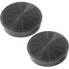 SPARES2GO Anti-Odour Charcoal Carbon Filters for Rangemaster Cooker Hood Vent