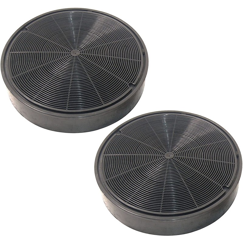 SPARES2GO Anti-Odour Charcoal Carbon Filters for Rangemaster Cooker Hood Vent