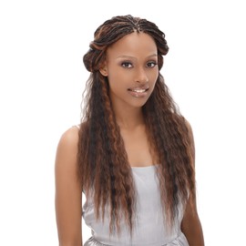 JANET COLLECTION Encore Lavie Super French Bulk - Crochet Braid - 100% Remy Human Hair (Pack of 2, 1)