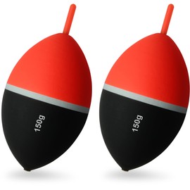 Storfisk fishing & more Set of 2 catfish floats for fishing for catfish, glow stick, load capacity floats: 150 g