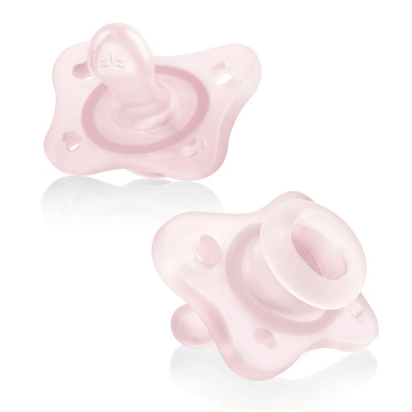 Chicco PhysioForma® 100% Soft Silicone Mini One Piece Pacifier for