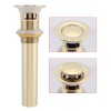 G1-1/4" Brass Bathroom Basin Sink Pop Up Drain Assembly with