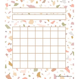Teacher Created Resources Terrazzo Tones Incentive Charts (TCR7223)