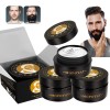 3pcs Balsamo Para Crecer La Barba Al 20%