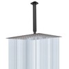NearMoon Rain Shower Head With Shower Arm, Ceiling Mount Square