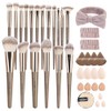 Maange 38pcs Brochas Maquillaje Profesional Set Herramientas Maquillaj Multifuncional Brocha