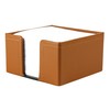 DELMON VARONE - Premium Leather Boxcalf Brown Note Box with