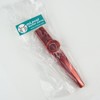 Metal Kazoo Flute Diaphragm Mouth Harmonica wind Instrument, Red