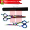 Medentra Professional Double Thinning Scissors Texture Shears Salon Hairdressing Kit