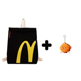 McDonalds Backpack Bag Funny Lightweight Knapsack Crossbody Shoulder Bag for Women Men - Color: 16