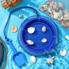 Roshtia 3 Pcs Shark Tooth Sifter Set Lightweight Sand Kits