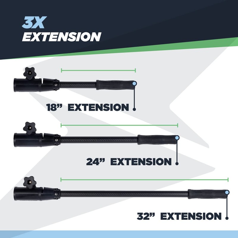 Newport Tiller Extension Handles - with Outboard Motors & Trolling