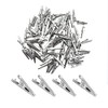 HONGYUTAI (Pack of 100pcs) 28mm Mini Metal Alligator Clip